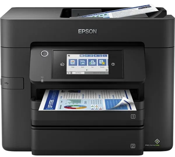 Epson WorkForce Pro WF-4830DTWF All in One Tintenstrahldrucker Multifunktion mit Fax - Farbe - Tinte