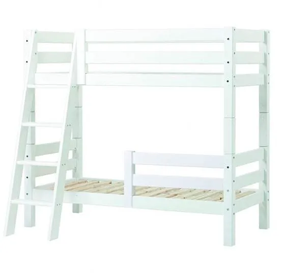 Hoppekids ECO Luxury Etagenbett mit Rausfallschutz und schräger Leiter - 70x160 cm
