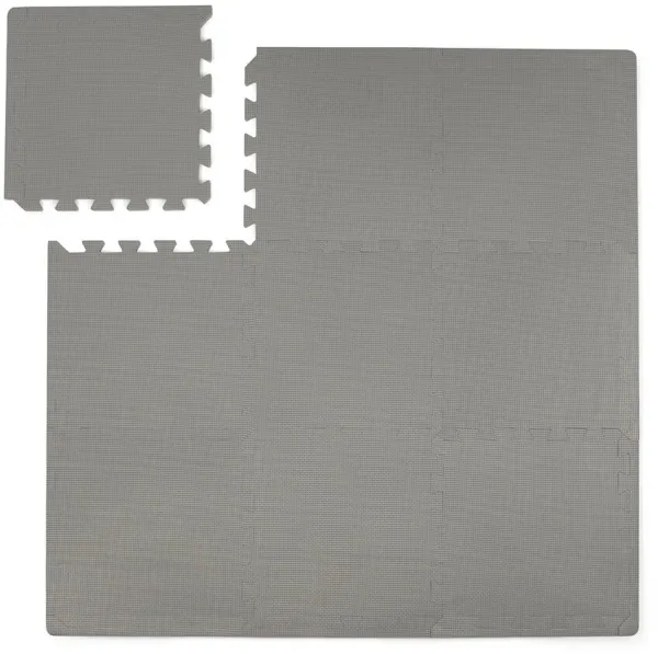 Schaumspielboden grau