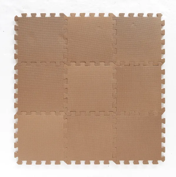 Schaumspielboden Bekids, Cappuccino 9 Stk.