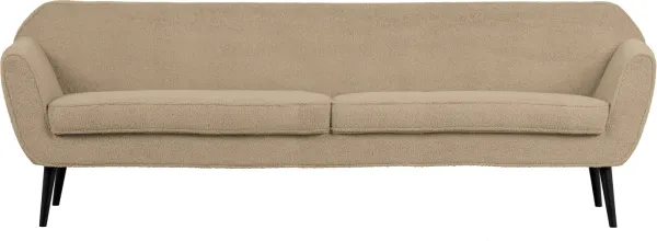Rocco, Loungesofa, Sandfarbe, H75x230x82 cm