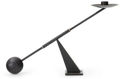 Audo Interconnect Kerzenhalter W42,5 Gebürstetes Messing