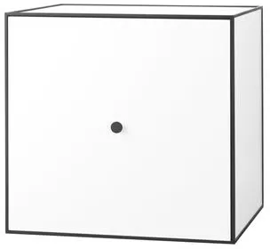 Audo Frame 49 Mit Tür und Regal 42X49X49 Weiß