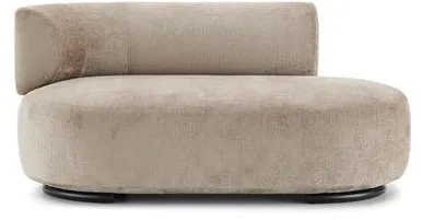 Kartell K-Wait Dormeuse Sofa Linke Seite Beige