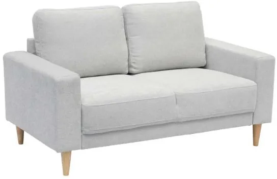 Homeville Cambridge 2 Pers. Stoff hellgrau 143x80x82cm